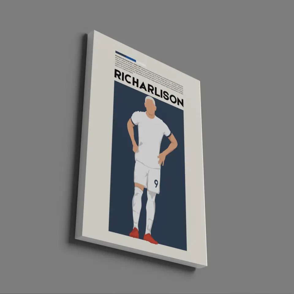 Richarlison Tottenham - Minimalist