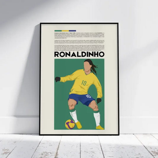 Ronaldinho Brazil - Minimalist