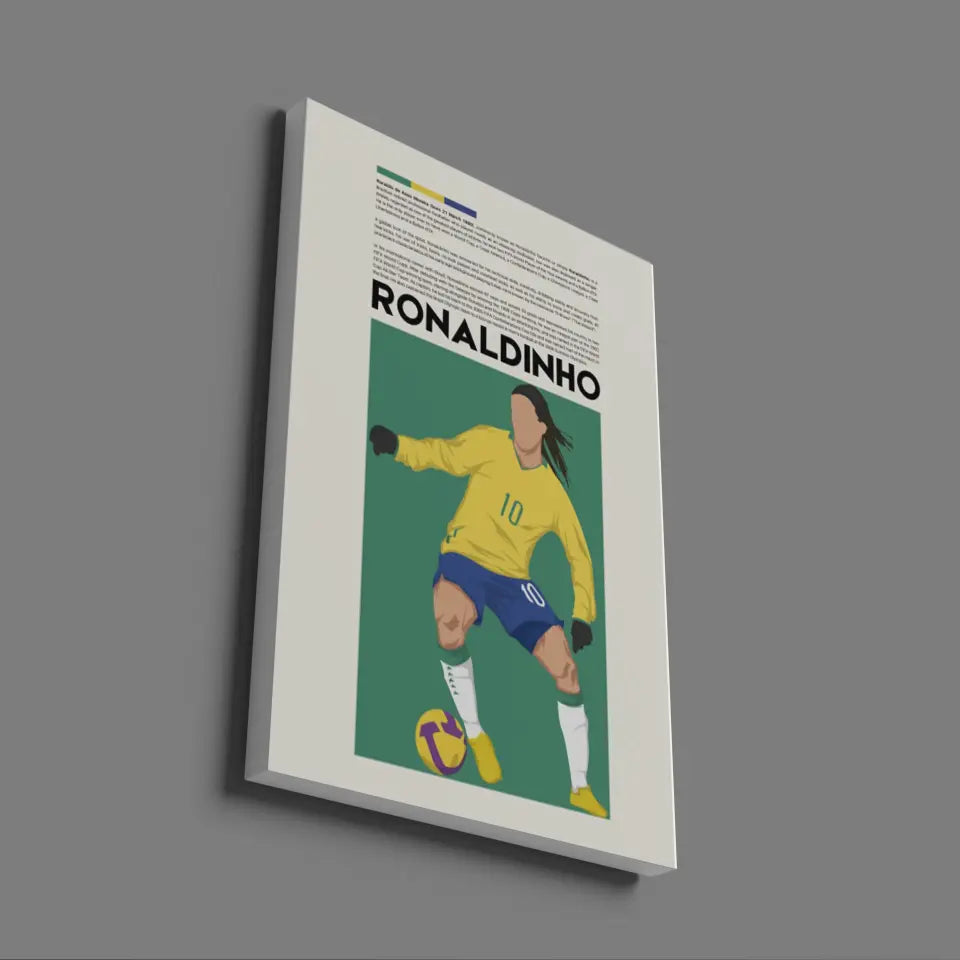 Ronaldinho Brazil - Minimalist