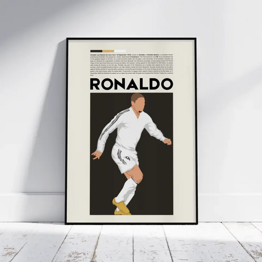 Ronaldo R9 Real Madrid - Minimalist