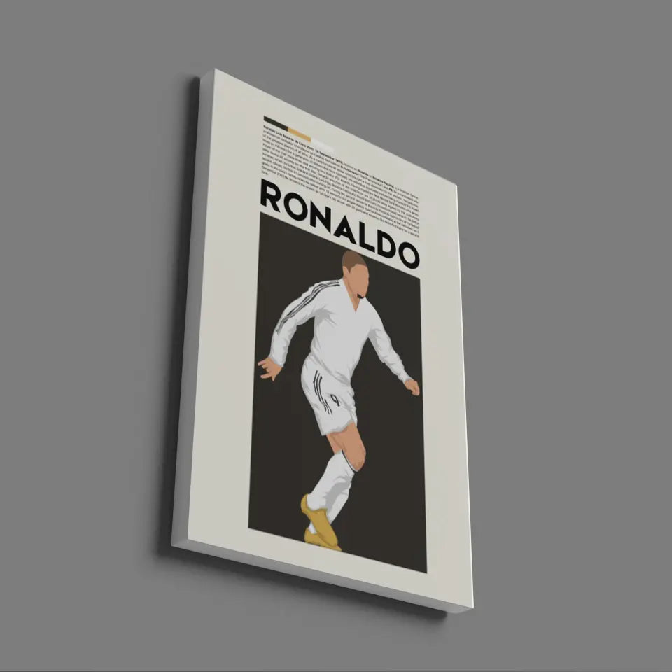 Ronaldo R9 Real Madrid - Minimalist