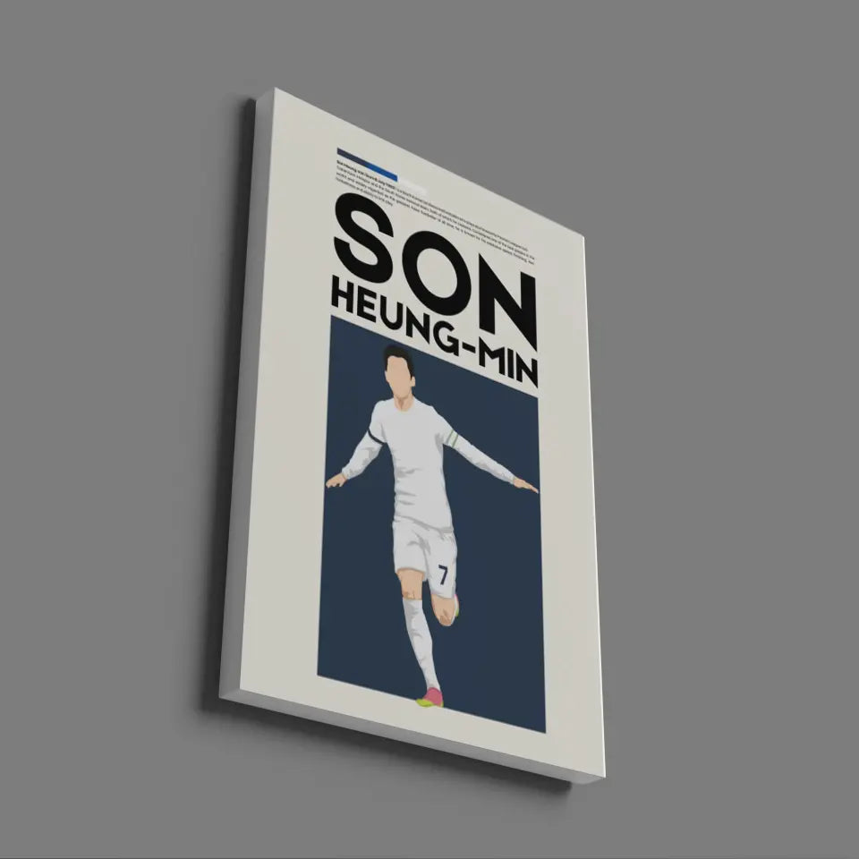 Son Heung-min Tottenham - Minimalist