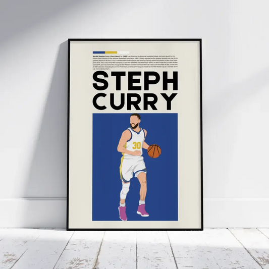 Steph Curry San Francisco - Minimalist