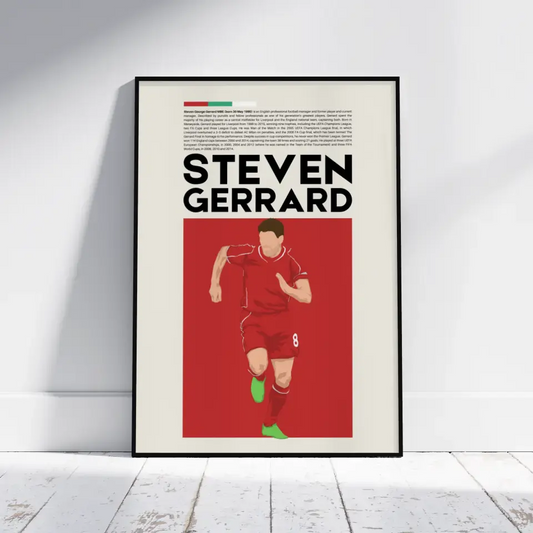 Steven Gerrard Liverpool - Minimalist