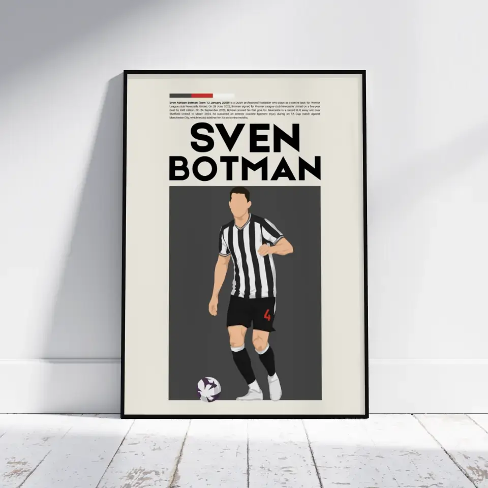 Sven Botman Newcastle - Minimalist