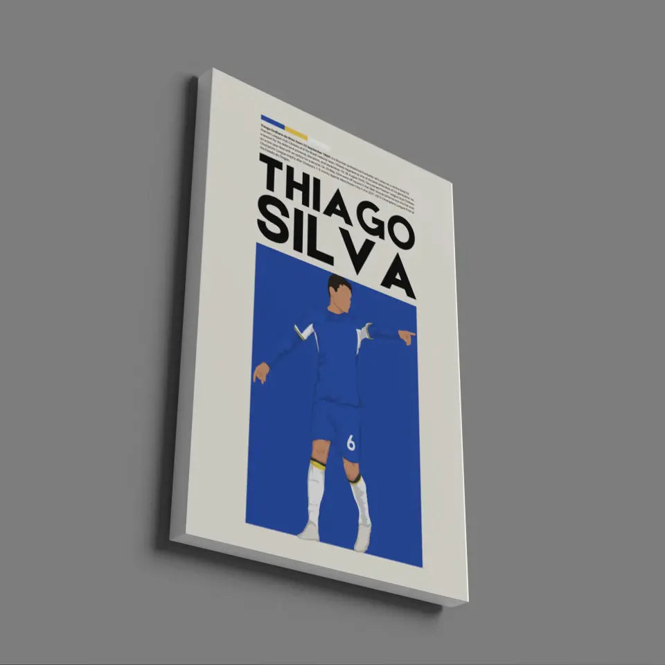 Thiago Silva Chelsea - Minimalist