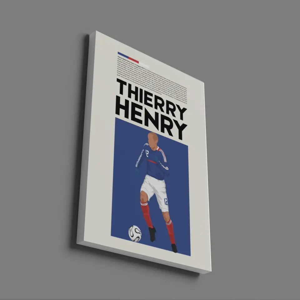 Thierry Henry France - Minimalist