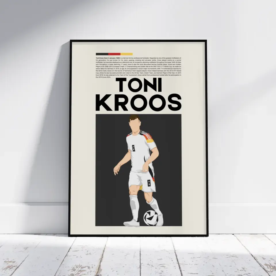 Toni Kroos Germany - Minimalist