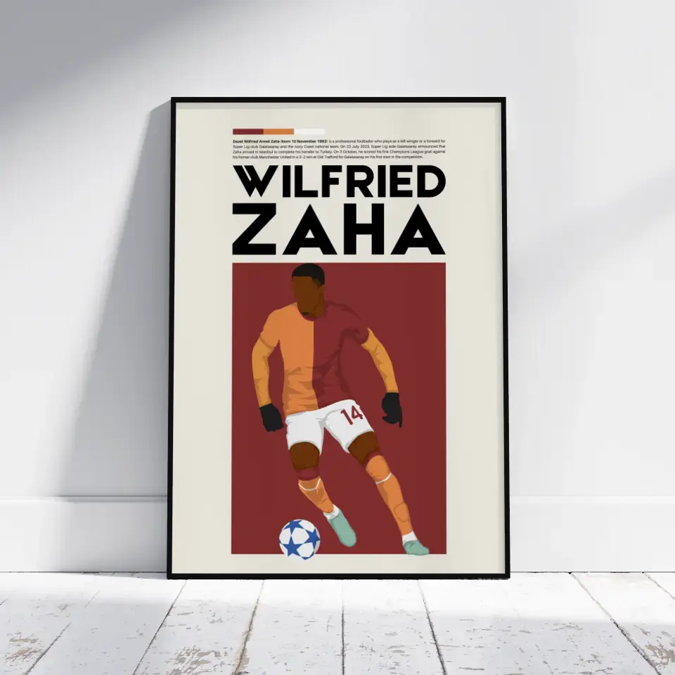 Wilfried Zaha Galatasaray - Minimalist