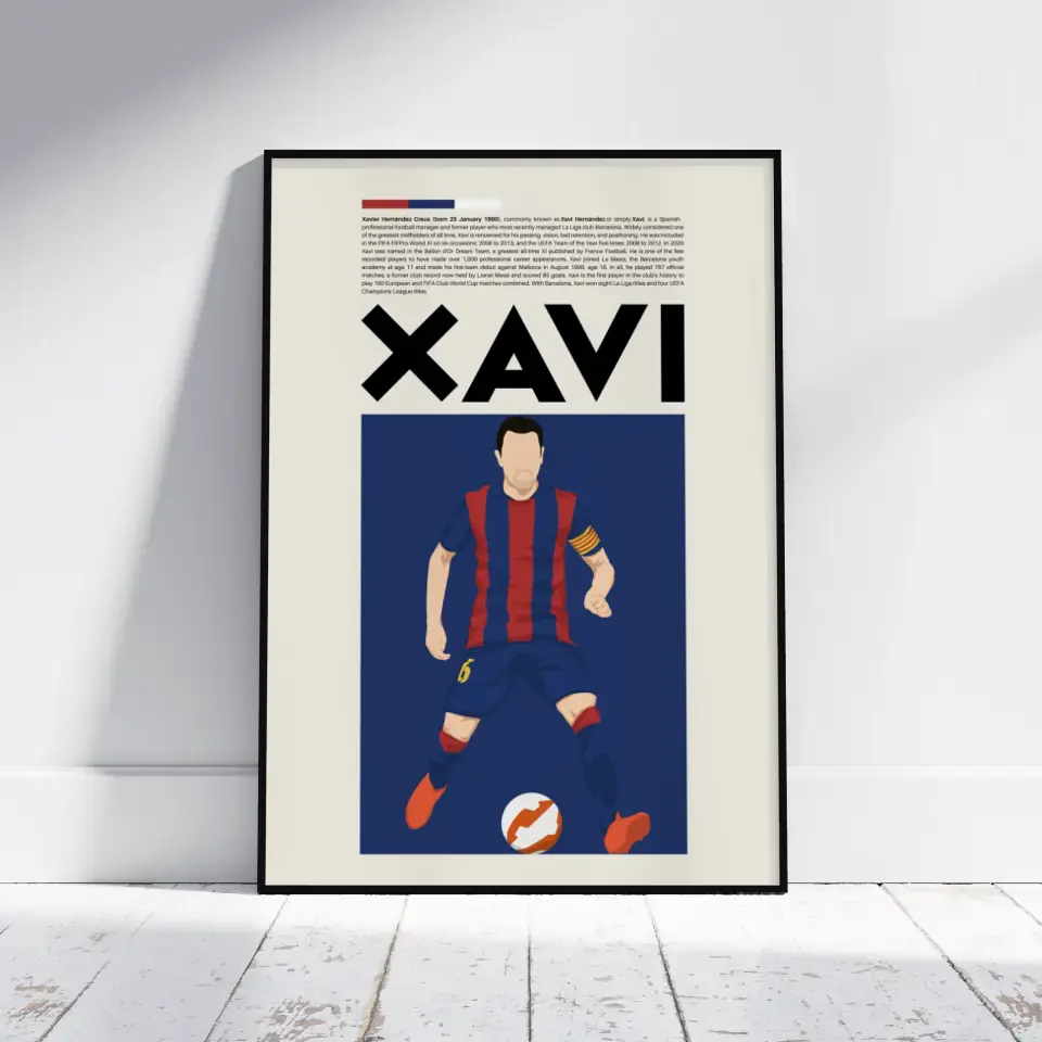 Xavi Barcelona - Minimalist