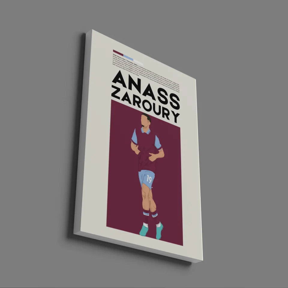 Anass Zaroury Burnley - Minimalist