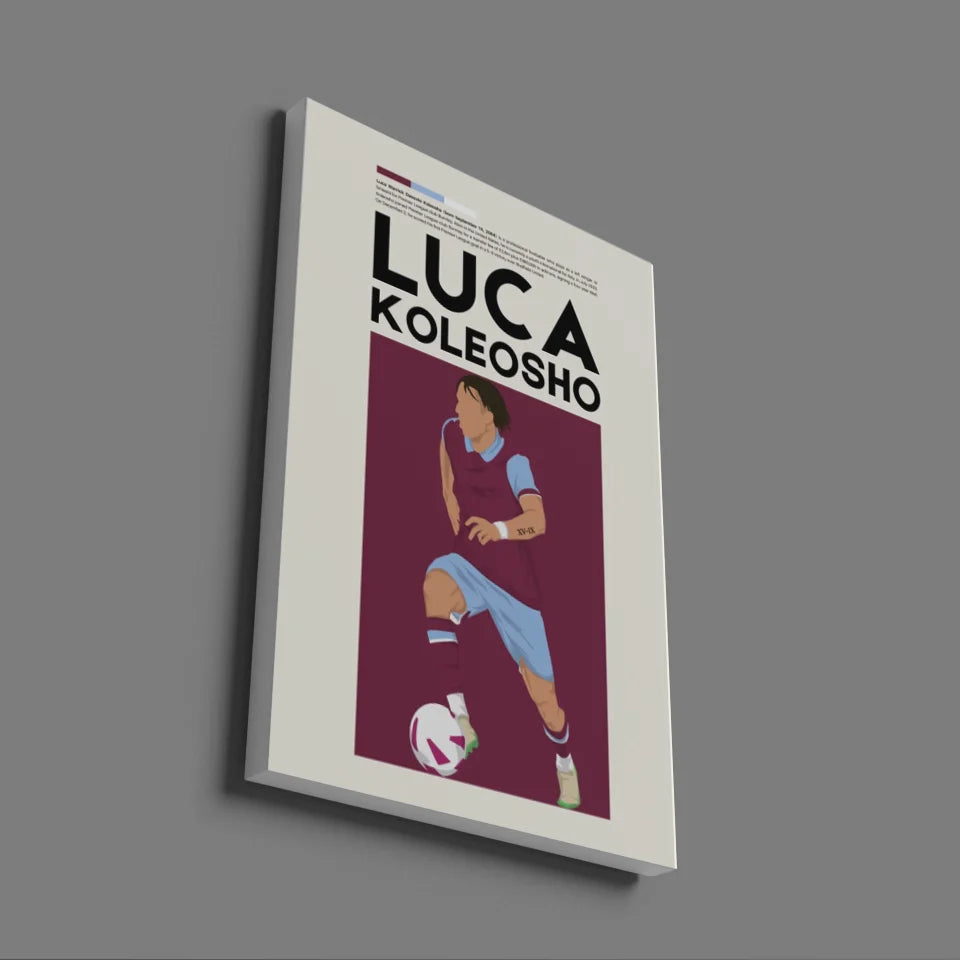 Luca Koleosho Burnley - Minimalist