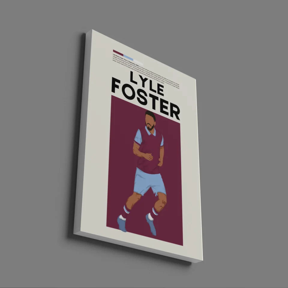 Lyle Foster Burnley - Minimalist