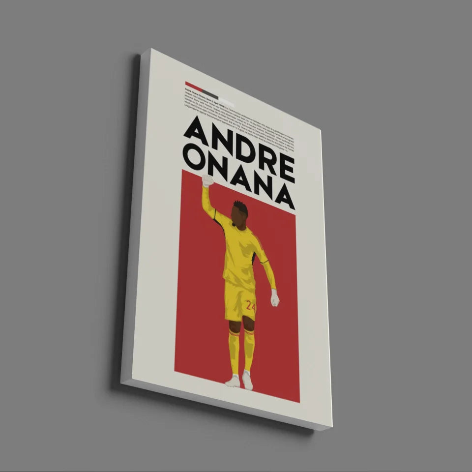 André Onana Man Utd - Minimalist