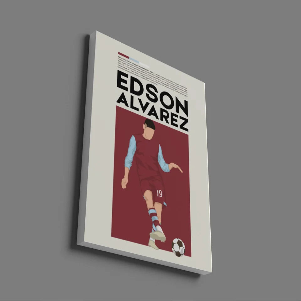 Edson Álvarez West Ham - Minimalist