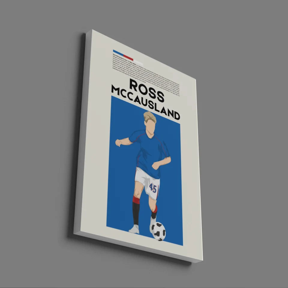 Ross McCausland Rangers - Minimalist