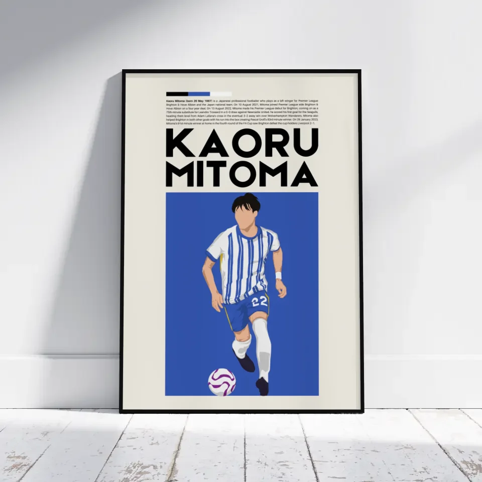 Kaoru Mitoma Brighton - Minimalist