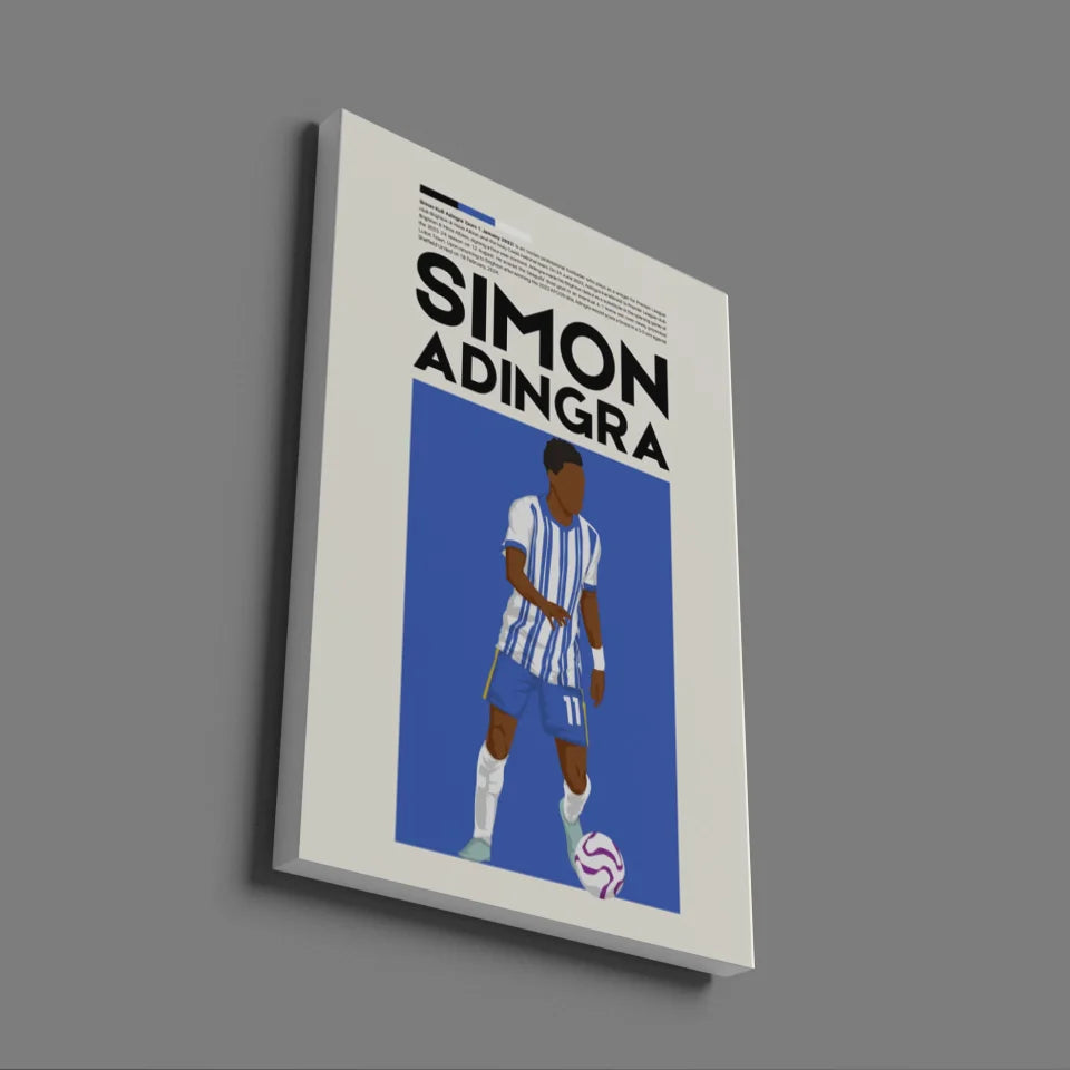 Simon Adingra Brighton - Minimalist