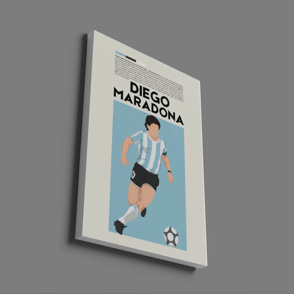 Diego Maradona Argentina - Minimalist