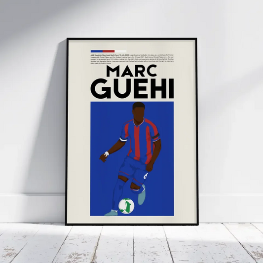 Marc Guéhi Crystal Palace - Minimalist