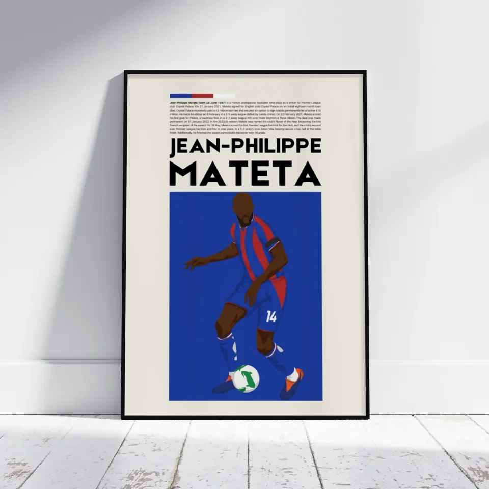 Jean-Philippe Mateta Crystal Palace - Minimalist