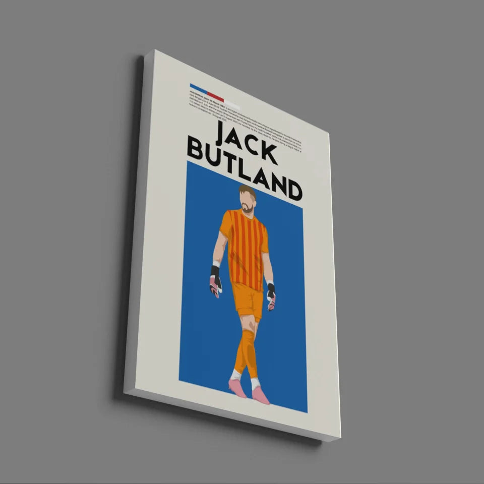 Jack Butland Rangers - Minimalist