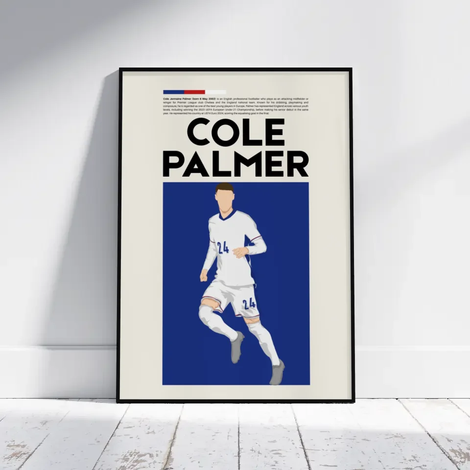 Cole Palmer England - Minimalist