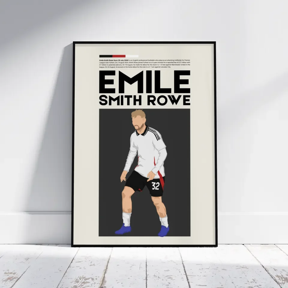 Emile Smith Rowe Fulham - Minimalist