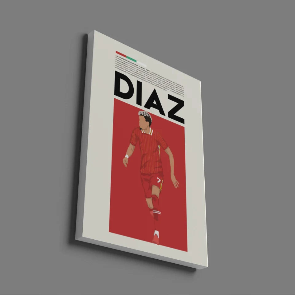 Luis Díaz Liverpool - Minimalist