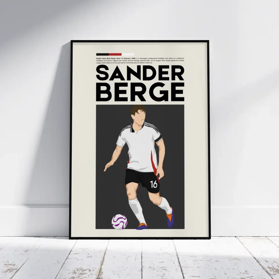 Sander Berge Fulham - Minimalist