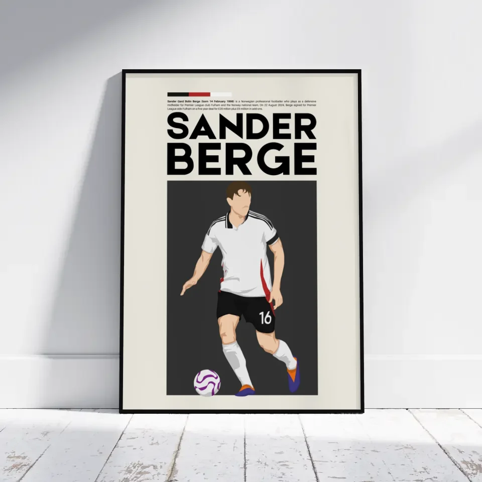 Sander Berge Fulham - Minimalist