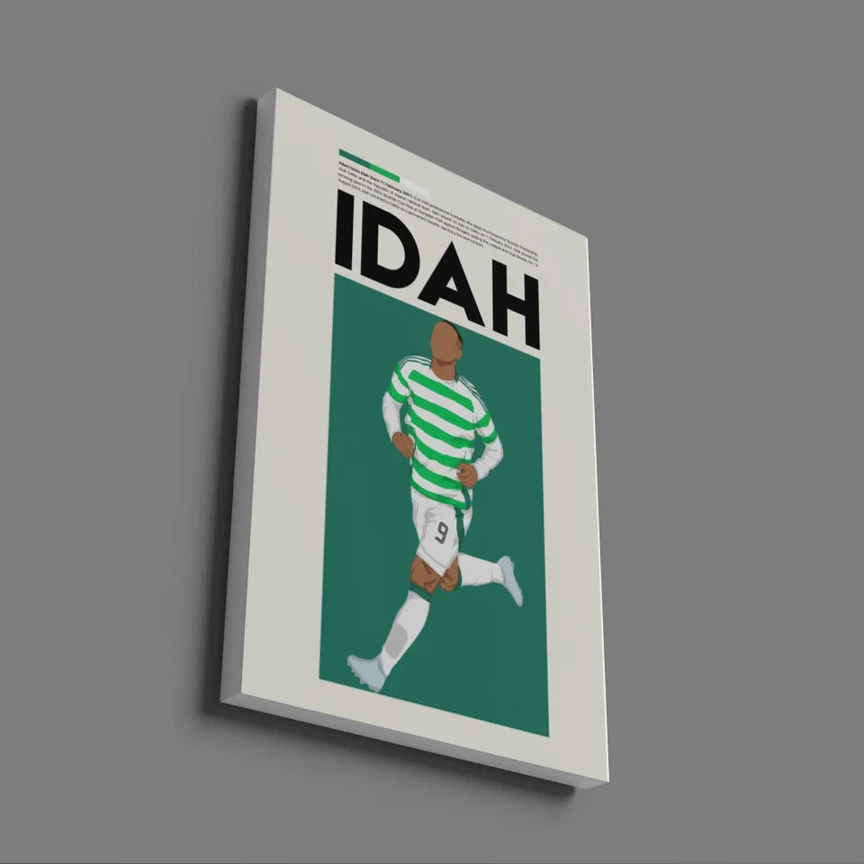 Adam Idah Celtic - Minimalist