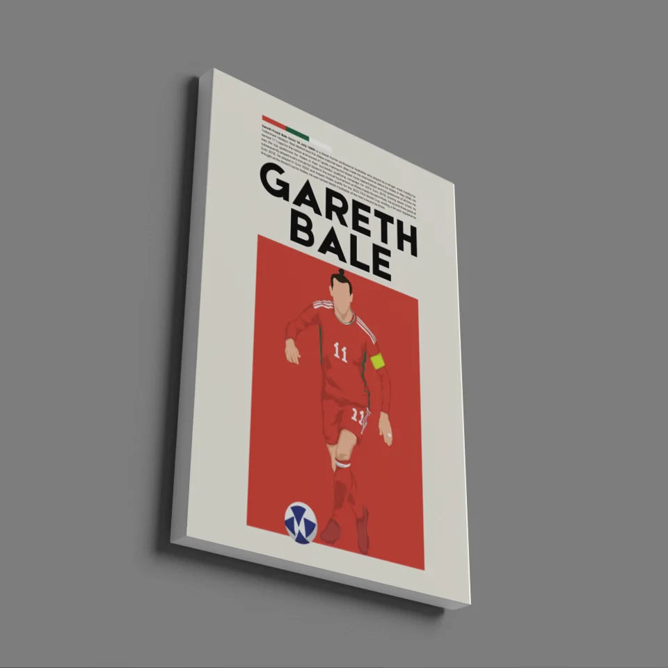 Gareth Bale Wales - Minimalist