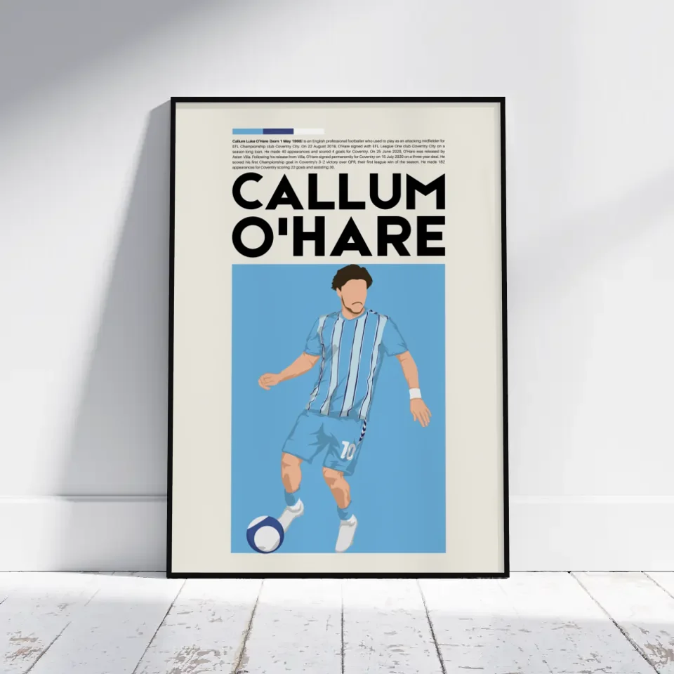 Callum O'Hare Coventry - Minimalist