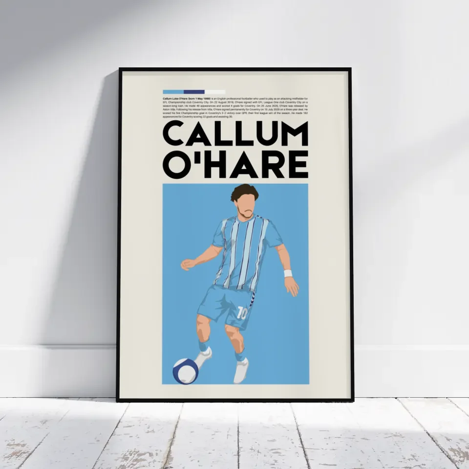 Callum O'Hare Coventry - Minimalist