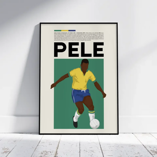 Pele Brazil - Minimalist