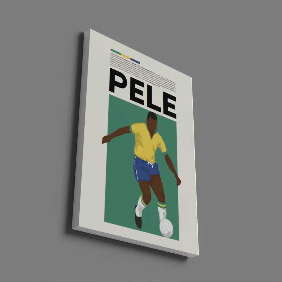 Pele Brazil - Minimalist