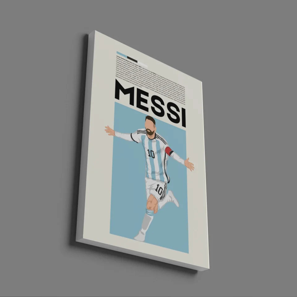 Lionel Messi Argentina - Minimalist