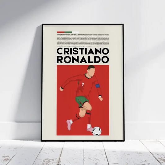 Cristiano Ronaldo Portugal - Minimalist