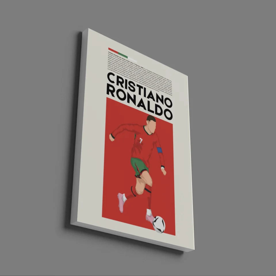 Cristiano Ronaldo Portugal - Minimalist