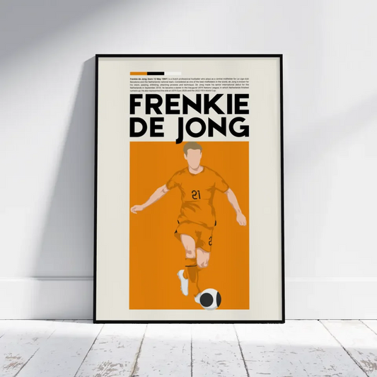 Frenkie de Jong Netherlands - Minimalist