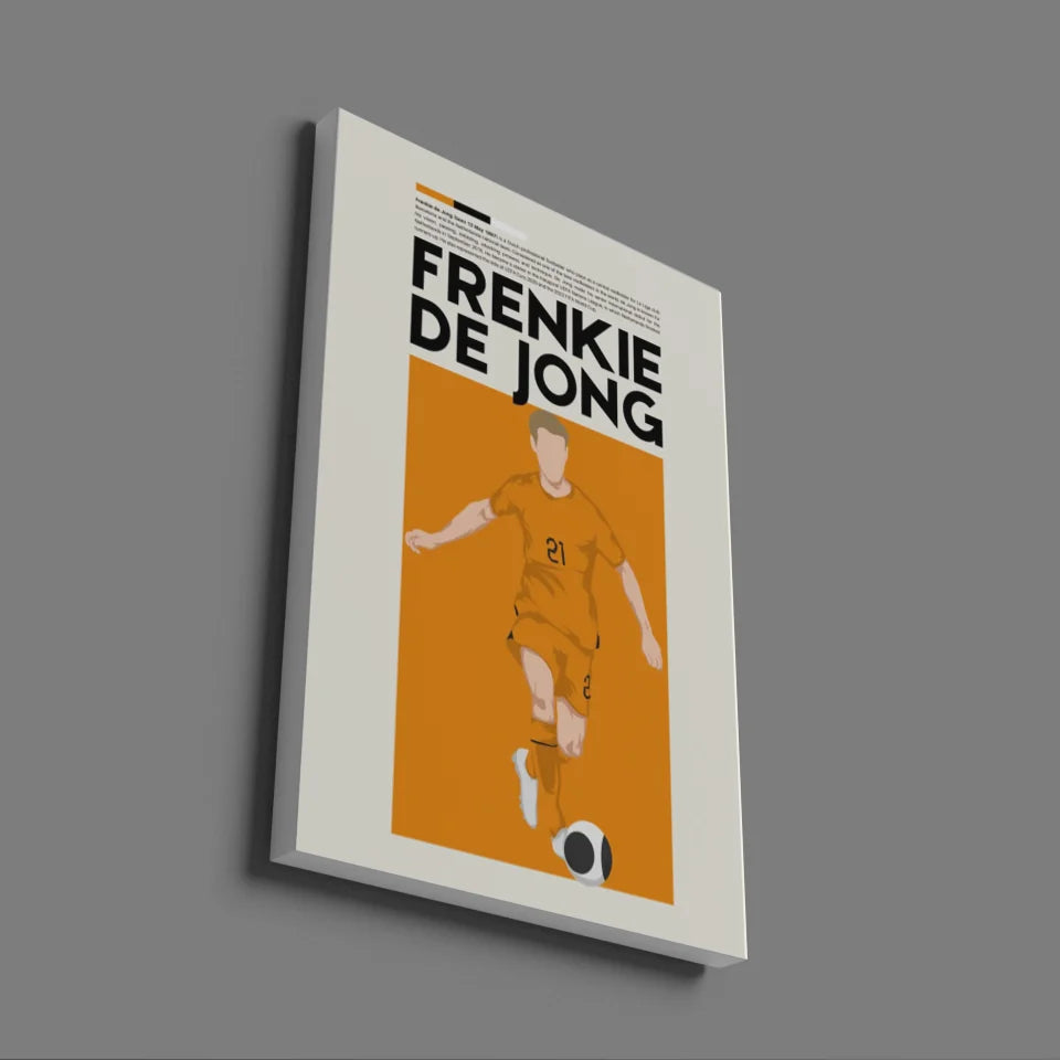 Frenkie de Jong Netherlands - Minimalist