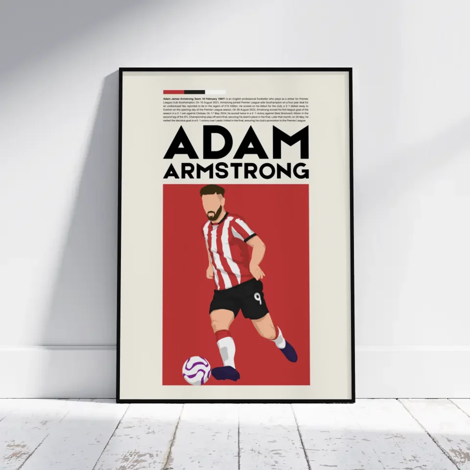 Adam Armstrong Southampton - Minimalist