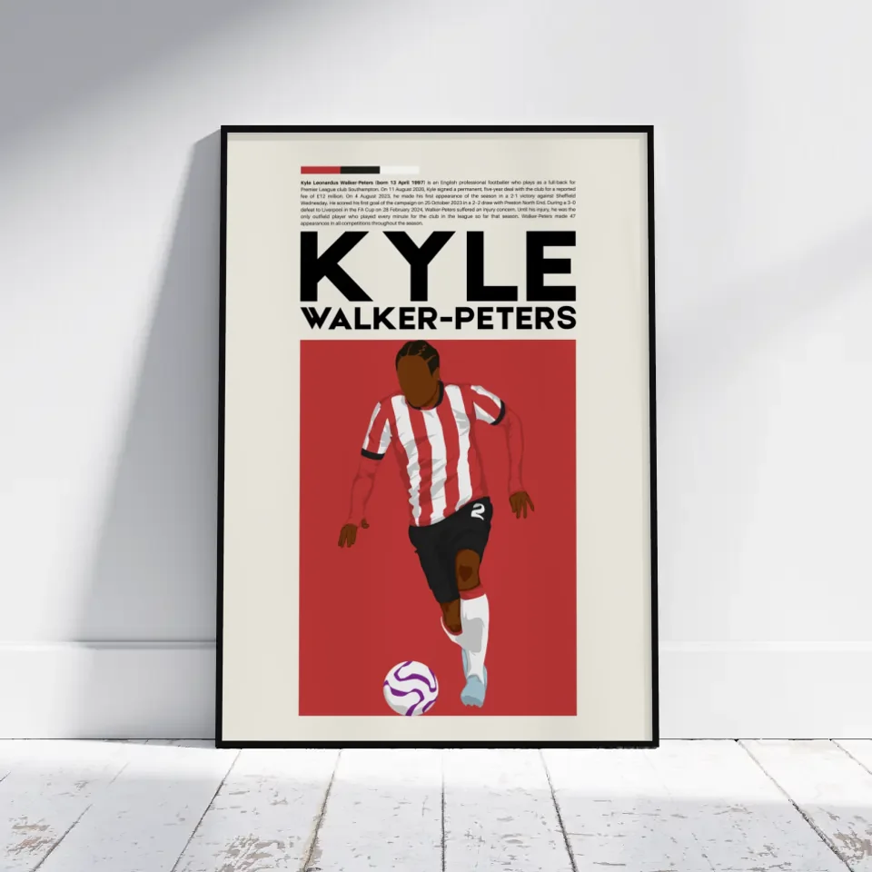 Kyle Walker-Peters Southampton - Minimalist