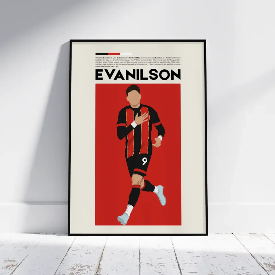 Evanilson Bournemouth - Minimalist