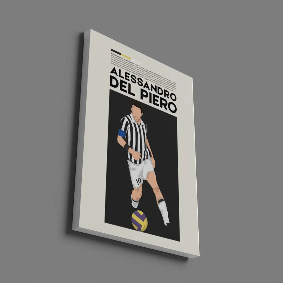 Alessandro Del Piero Juventus - Minimalist