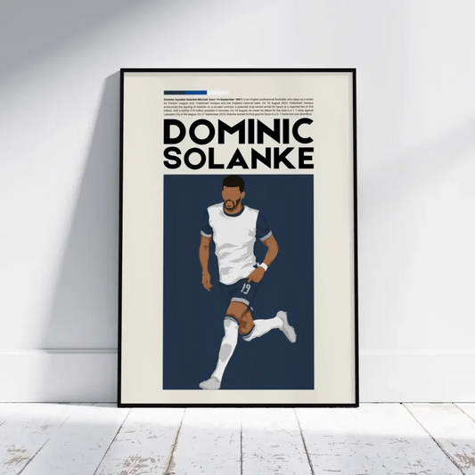 Dominic Solanke Tottenham - Minimalist