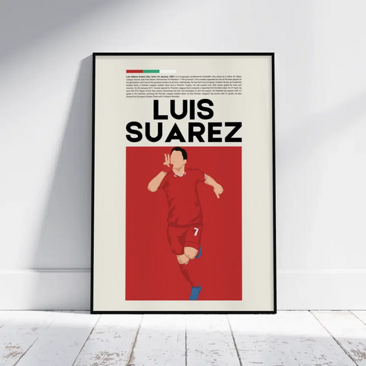 Luis Suárez Liverpool - Minimalist