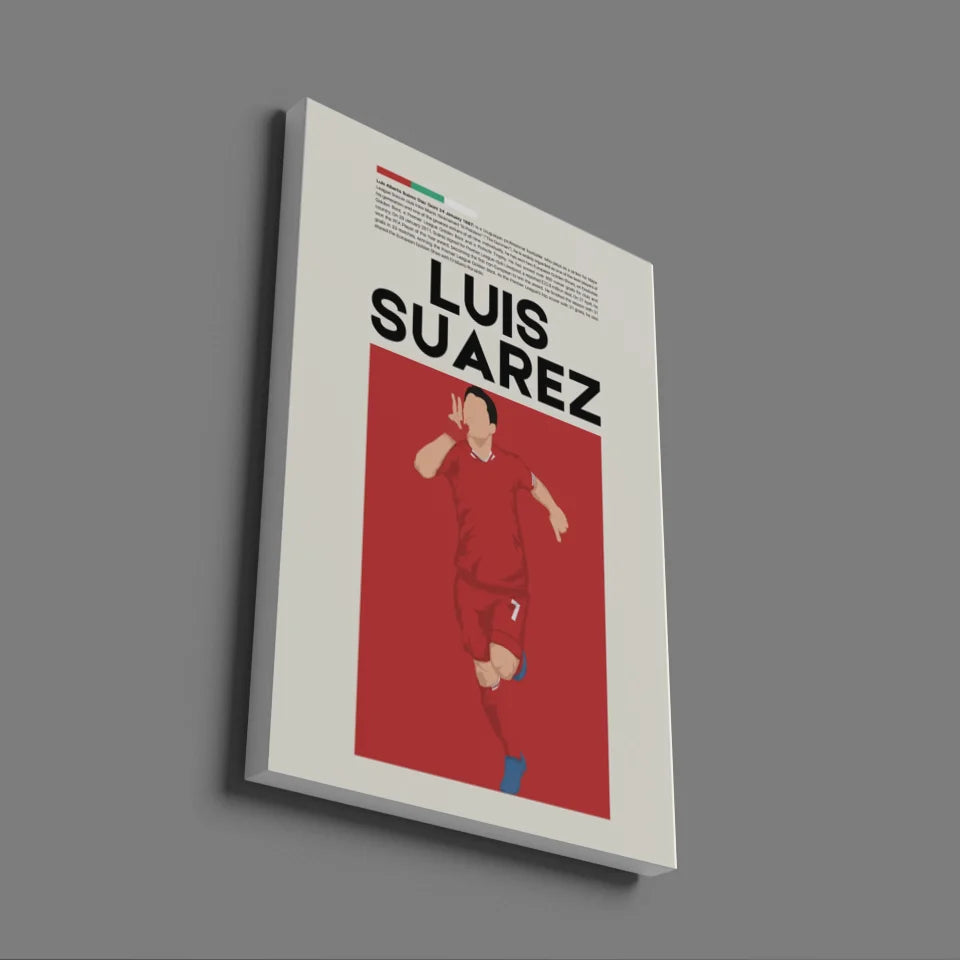 Luis Suárez Liverpool - Minimalist