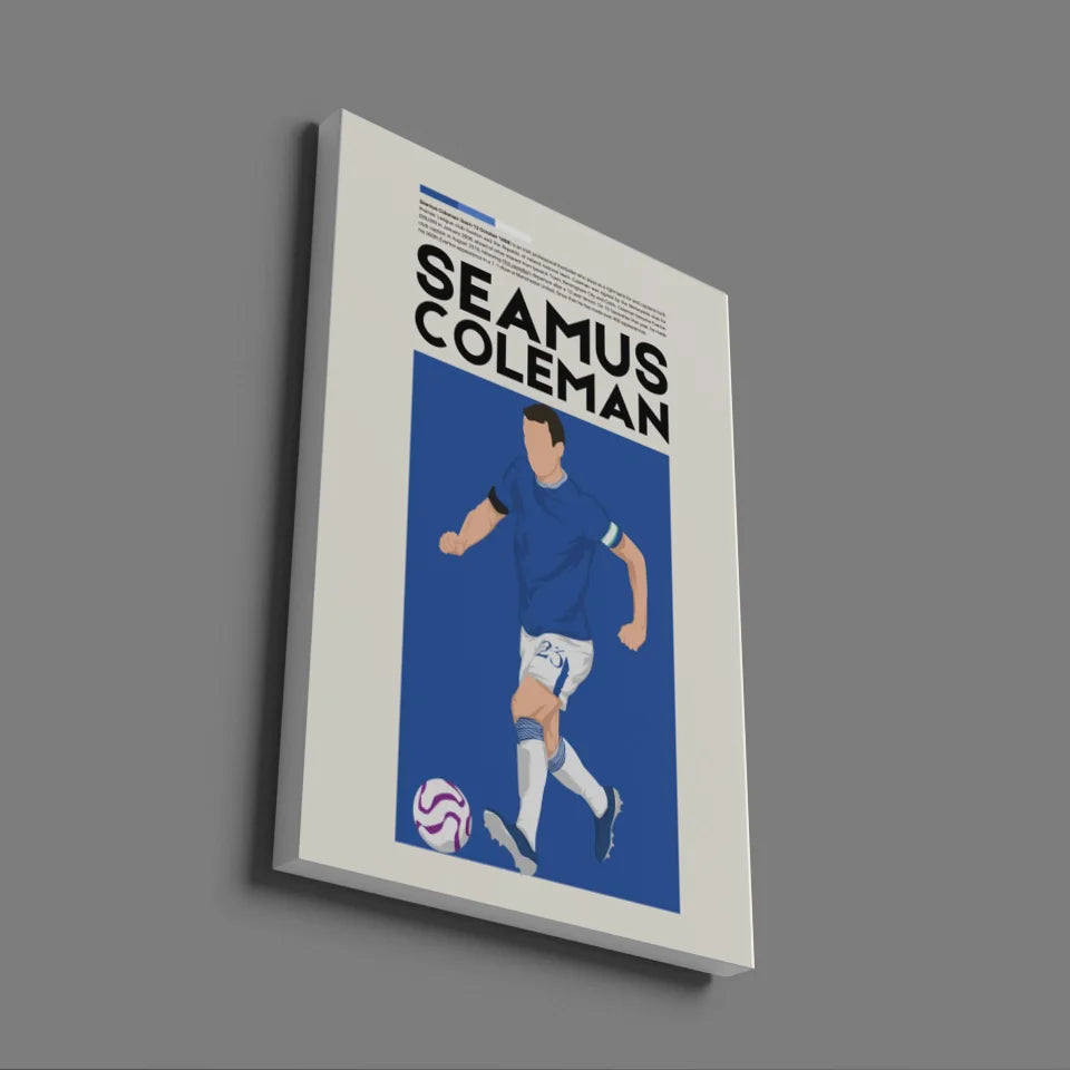 Séamus Coleman Everton - Minimalist